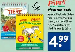 Aldi Süd Wassermalbuch Angebot