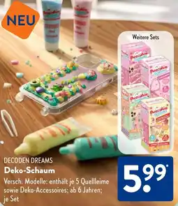 Aldi Süd DECODEN DREAMS Deko-Schaum Angebot