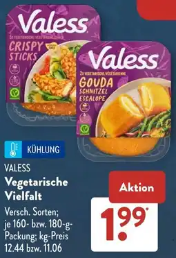 Aldi Süd VALESS Vegetarische Vielfalt Angebot