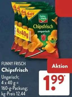 Aldi Süd FUNNY FRISCH Chipsfrisch Angebot