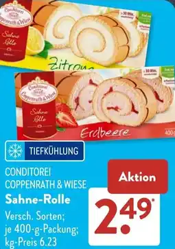 Aldi Süd CONDITOREI COPPENRATH & WIESE Sahne-Rolle Angebot
