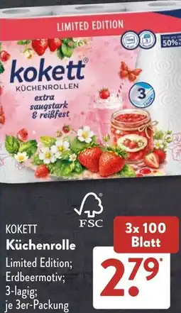 Aldi Süd KOKETT Küchenrolle Angebot
