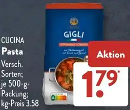 Aldi Süd CUCINA Pasta Angebot