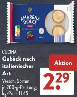 Aldi Süd CUCINA Gebäck nach italienischer Art Angebot