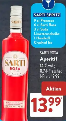 Aldi Süd SARTI ROSA Aperitif Angebot