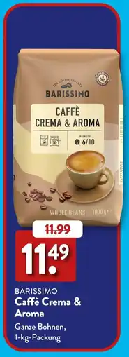 Aldi Süd BARISSIMO Caffè Crema & Aroma Angebot