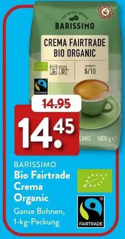 Aldi Süd BARISSIMO Bio Fairtrade Crema Organic Angebot