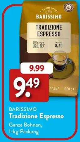 Aldi Süd BARISSIMO Tradizione Espresso Angebot