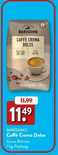 Aldi Süd BARISSIMO Caffè Crema Dolce Angebot