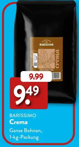 Aldi Süd BARISSIMO Crema Angebot