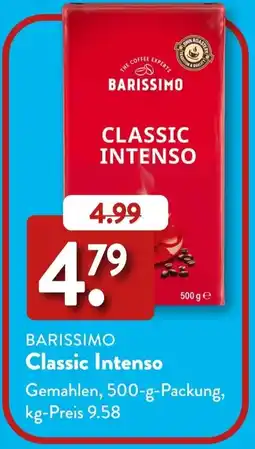 Aldi Süd BARISSIMO Classic Intenso Angebot