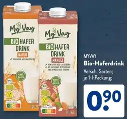 Aldi Süd MYVAY Bio-Haferdrink Angebot