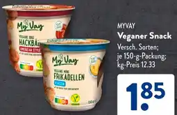 Aldi Süd MYVAY Veganer Snack Angebot