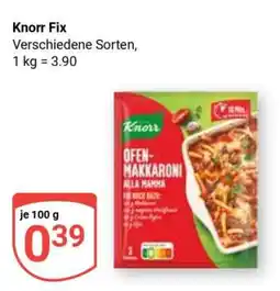 Globus Knorr Fix Angebot