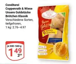 Globus Conditorei Coppenrath & Wiese Unsere Goldstücke Brötchen Klassik Angebot