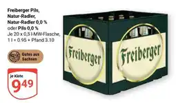 Globus Freiberger Pils, Natur Radler, Natur Radler 0,0 % oder Pils 0,0 % Angebot