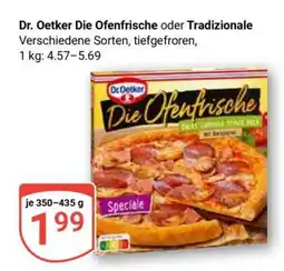 Globus Dr. Oetker Die Ofenfrische oder Tradizionale Angebot