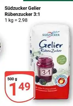 Globus Südzucker Gelier Rübenzucker 3:1 Angebot