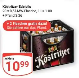 Globus Köstritzer Edelpils Angebot