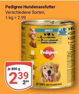 Globus PEDIGREE Hundenassfutter Angebot