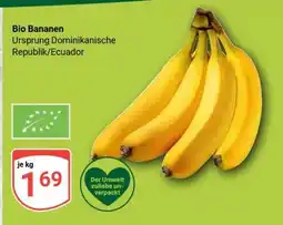 Globus Bio Bananen Angebot