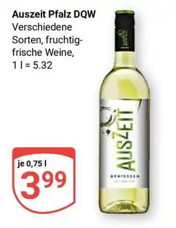 Globus Auszeit Pfalz DQW Angebot