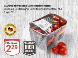 Globus GLOBUS HierZuliebe Dattelcherrytomaten Angebot