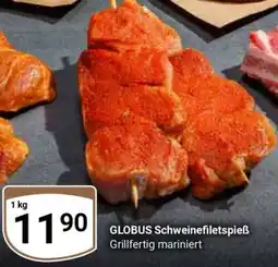 Globus GLOBUS Schweinefiletspieß Angebot