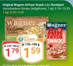 Globus Wagner Airfryer Snack Angebot
