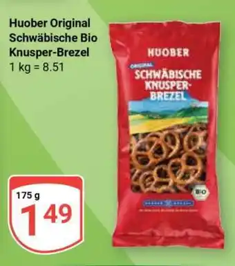 Globus Huober Original Schwäbische Bio-Knusper-Brezel Angebot