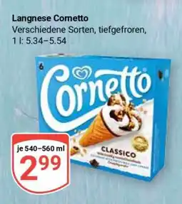Globus Langnese Cornetto Angebot