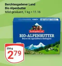 Globus Berchtesgadener Land Bio Alpenbutter Angebot