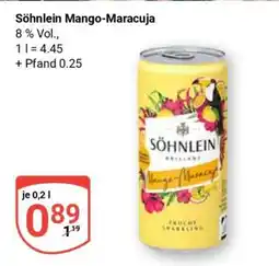 Globus Söhnlein Mango-Maracuja Angebot