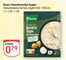Globus Knorr Feinschmecker Suppe Angebot
