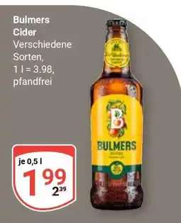 Globus BULMERS Cider Angebot