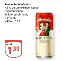 Globus Almdudler Almspritz Angebot