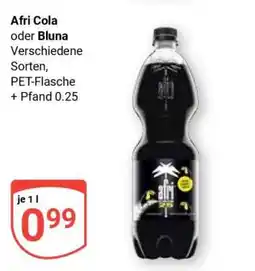 Globus Afri Cola oder Bluna Angebot