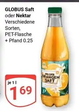 Globus GLOBUS Saft oder Nektar Angebot