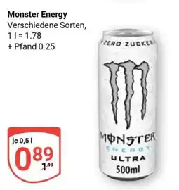 Globus Monster Energy Angebot