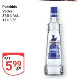 Globus Puschkin Vodka Angebot