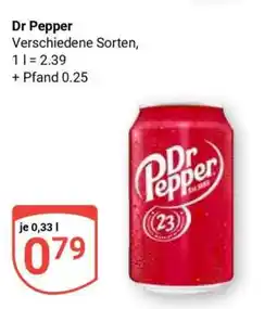 Globus Dr Pepper Angebot