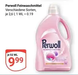 Globus Perwoll Feinwaschmittel Angebot