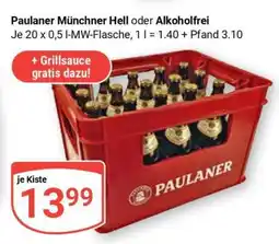 Globus Paulaner Münchner Hell oder Alkoholfrei Angebot
