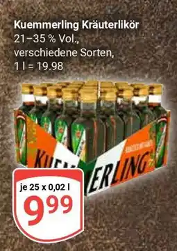 Globus KUEMMERLING Kräuterlikör Angebot