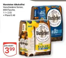 Globus Warsteiner Alkoholfrei Angebot