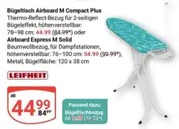 Globus Bügeltisch Airboard M Compact Plus Angebot
