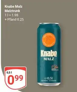 Globus Knabe Malz Malztrunk Angebot