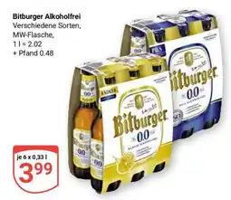 Globus Bitburger Alkoholfrei Angebot