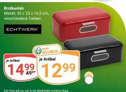 Globus Brotkasten Angebot