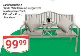 Globus Gartenbank 2 in 1 Angebot